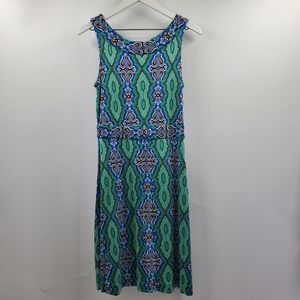 Tory Burch Safia Silk Dress Boho Print